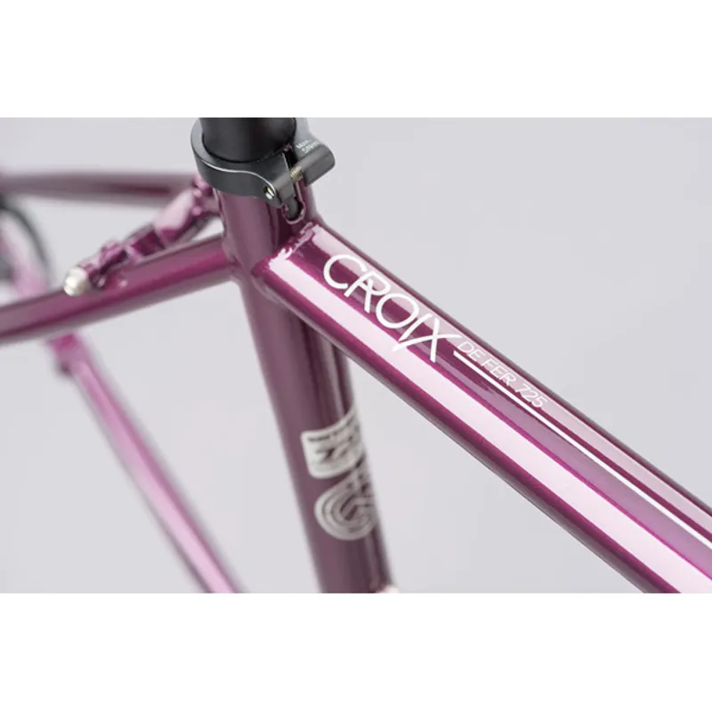 Genesis Croix De Fer 12/12 725 Gravel / Adventure Frameset - Purple-11
